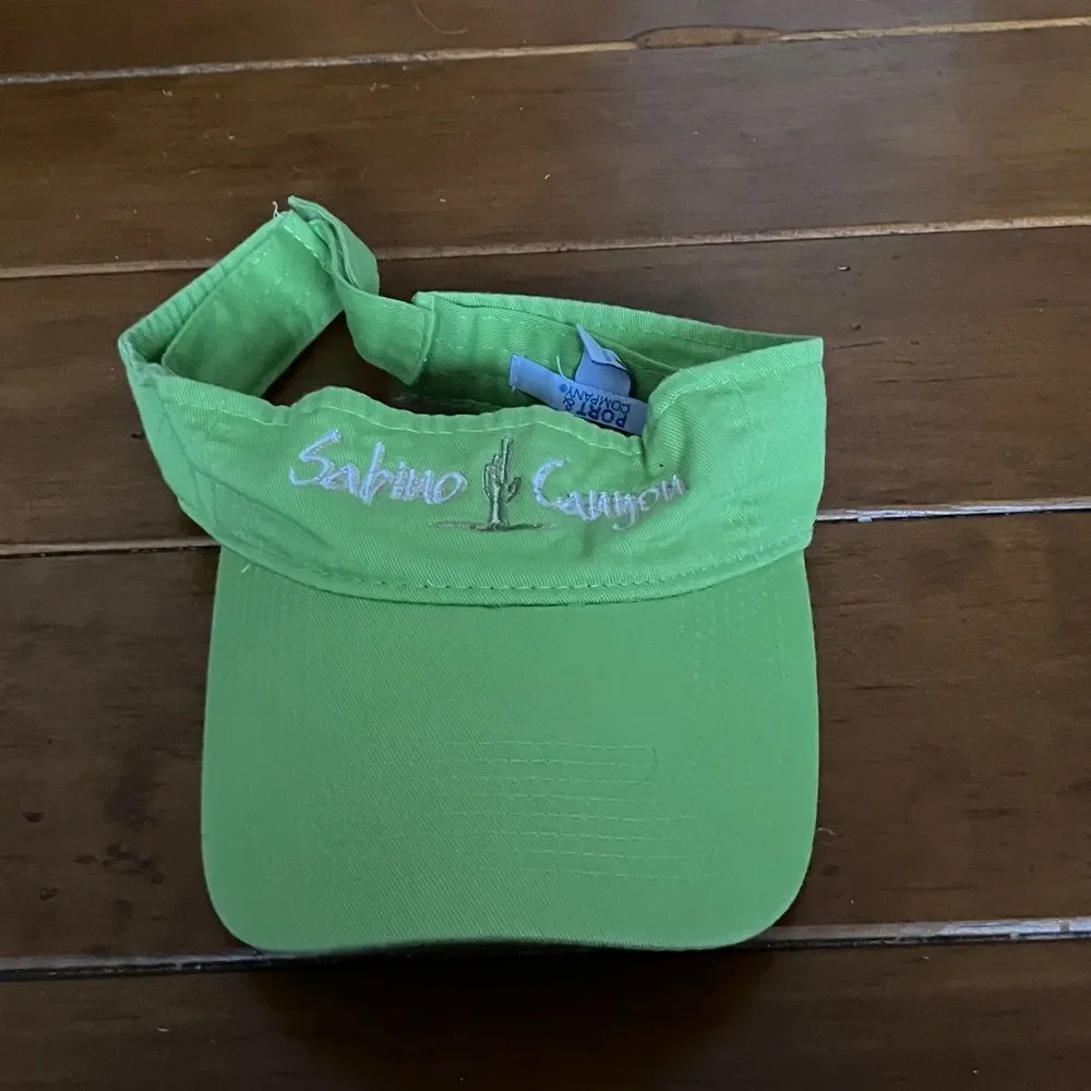 Green Sabino Canyon Cactus Visor